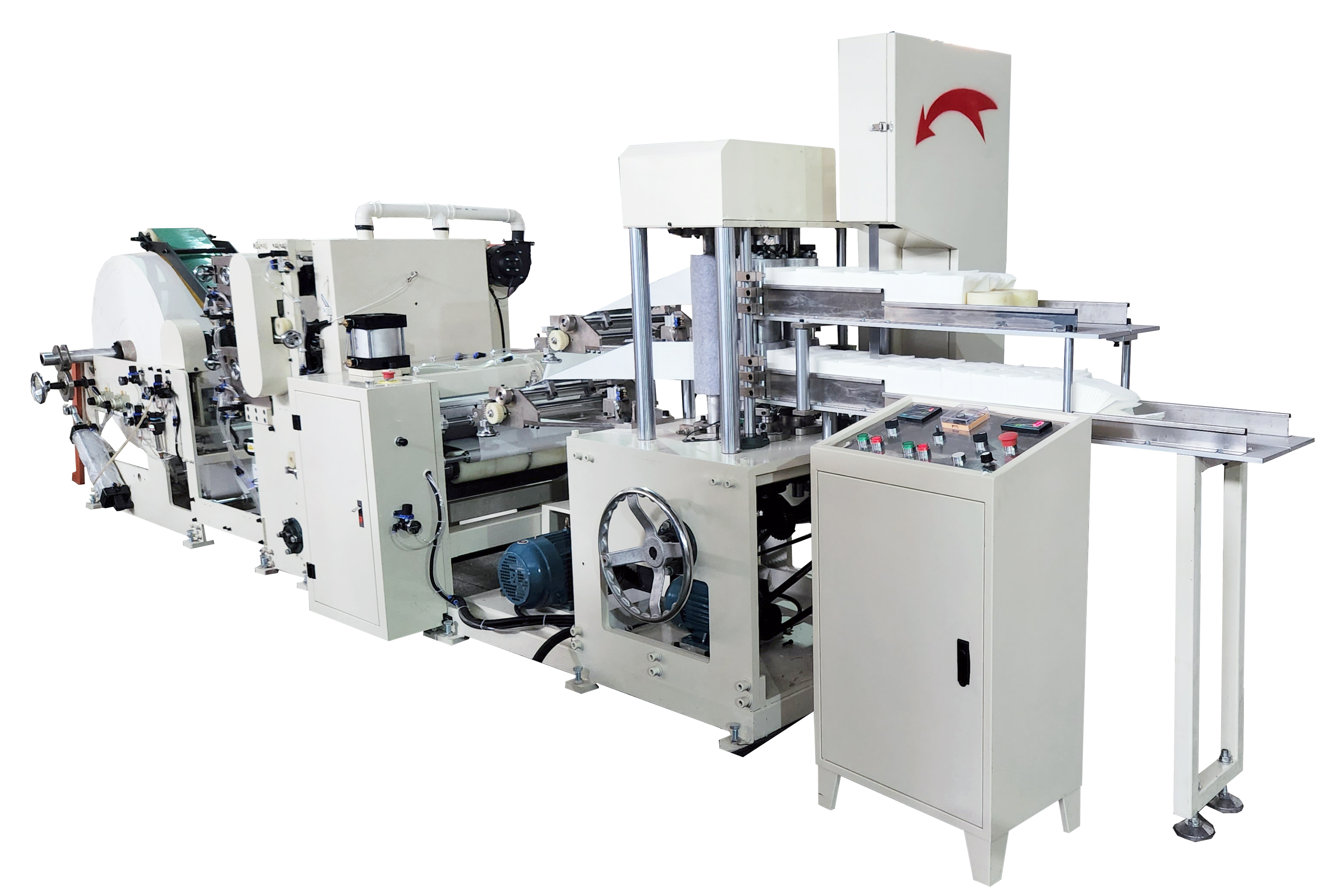 Automatic High Production Napkin Paper Machine