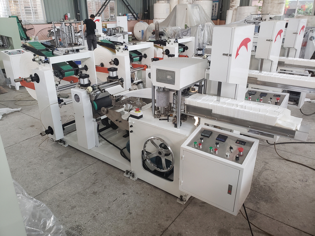 Various Shapes Napkin Paper Machine for Small Business