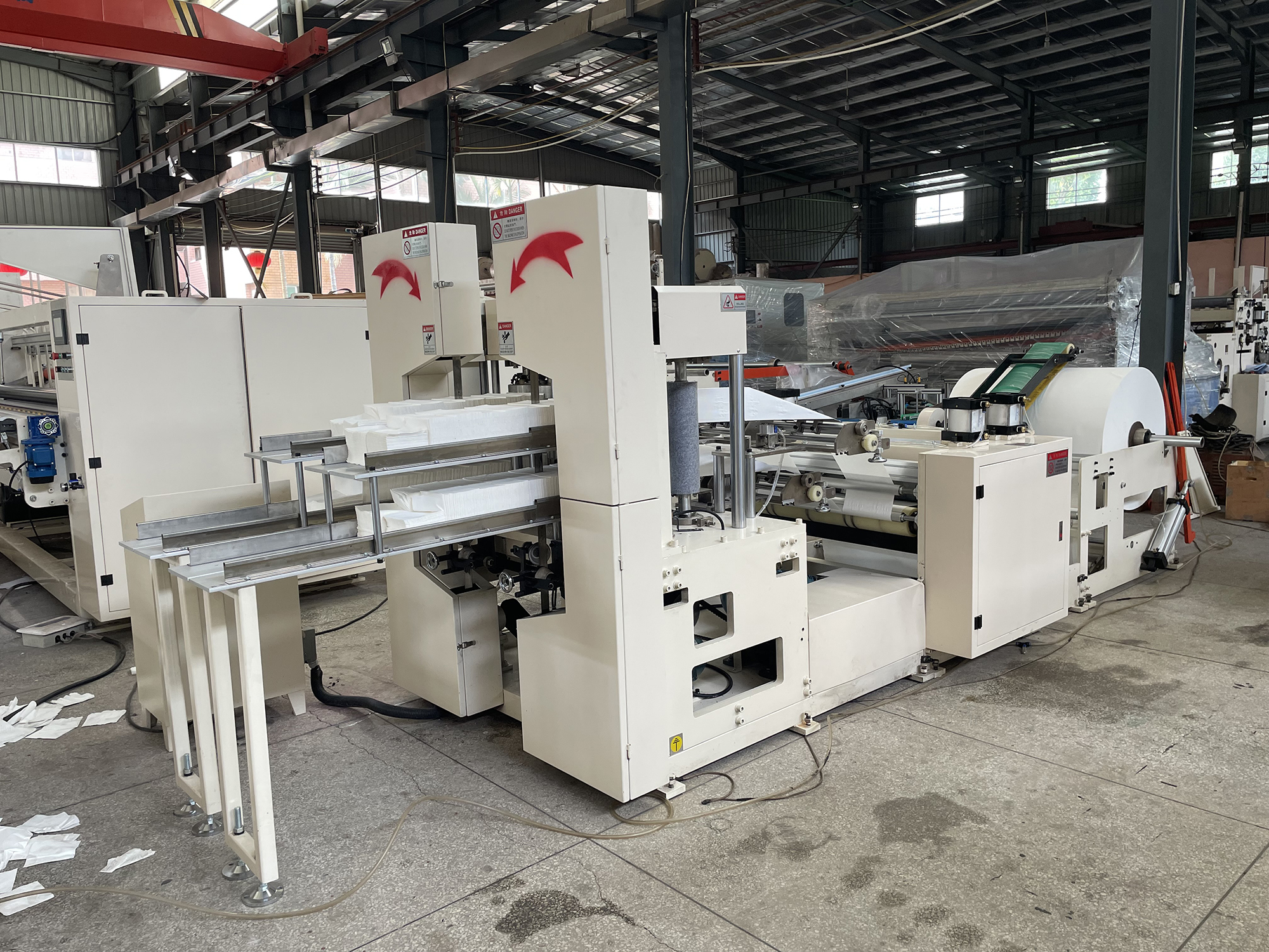 Automatic Innovative Design High Speed Napkin Paper Making Machine 