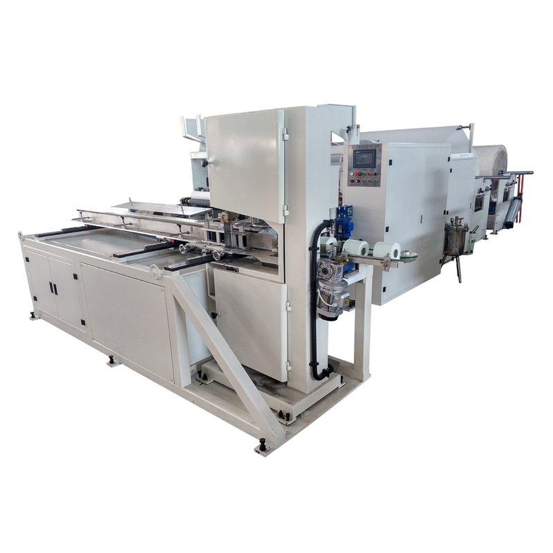 Industrial Automatic Maxi Roll Paper Towel Making Machine