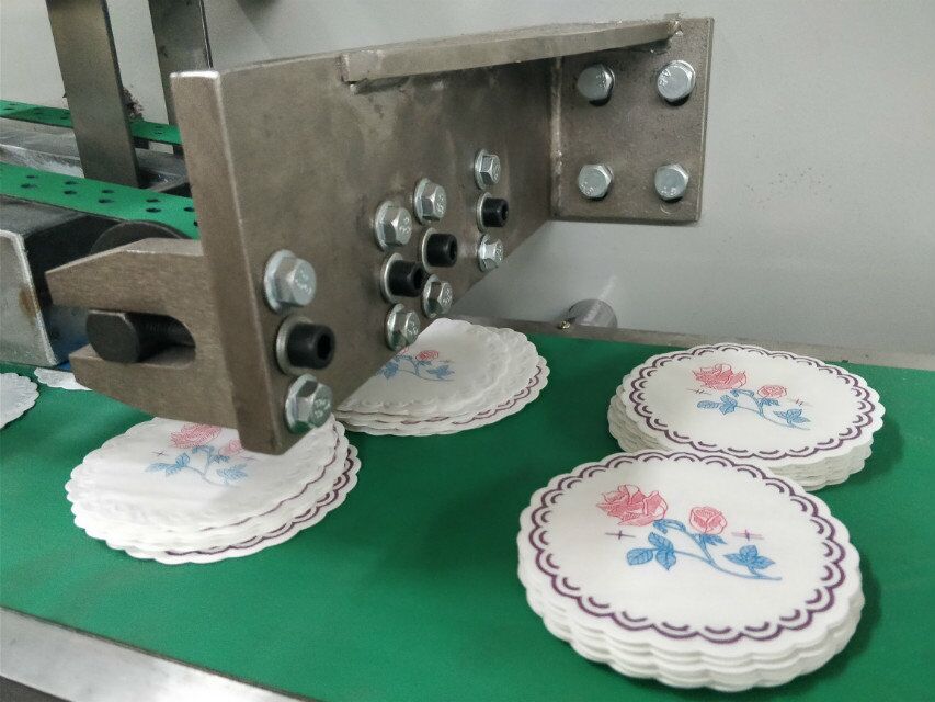 Customized Tissue Paper Cup Coaster Machine 