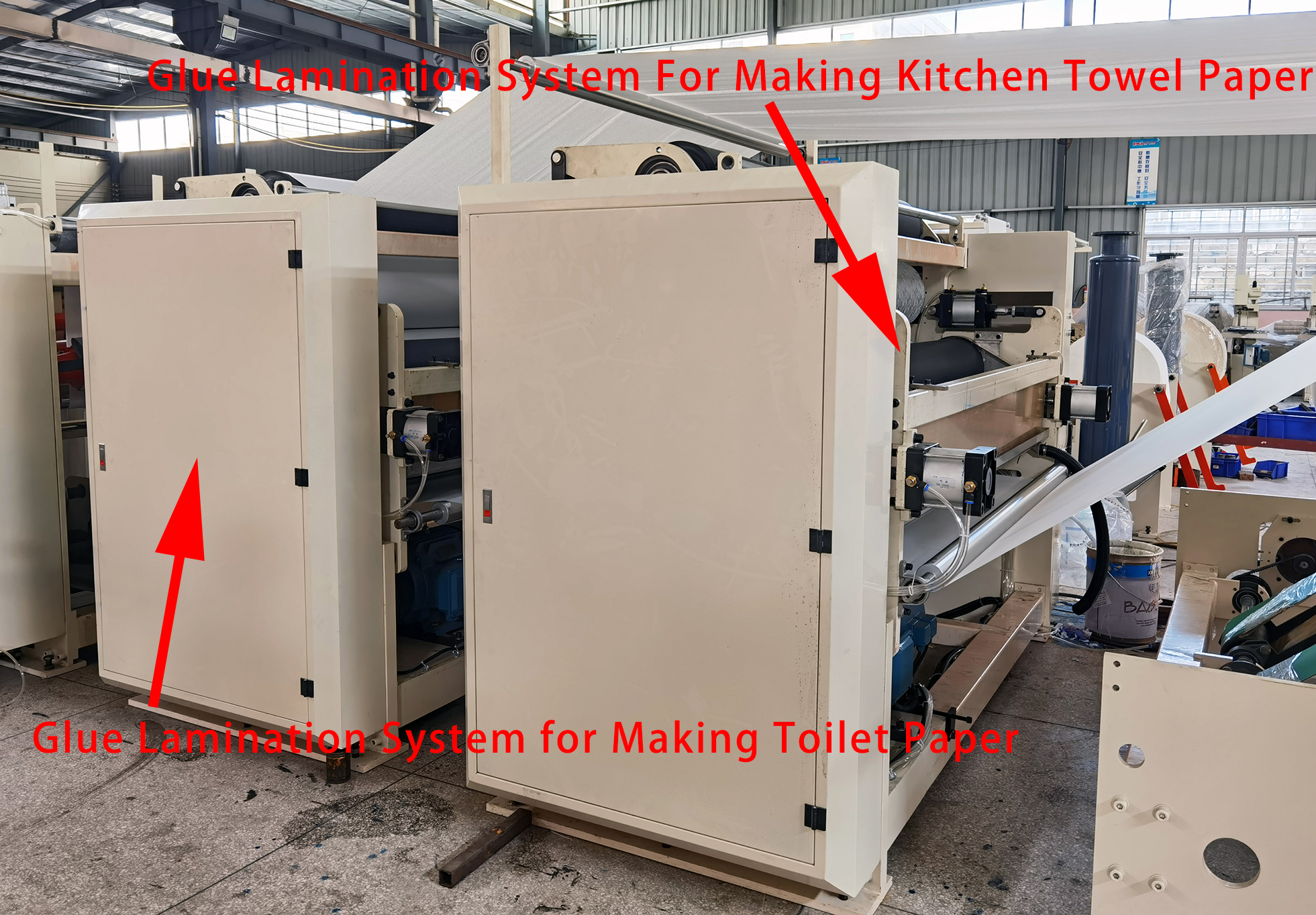 Maxi Roll Paper Towel Making Machine With CE For Kitchen