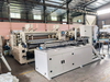 Toilet Paper Roll Machine Production Line Various Diameters 