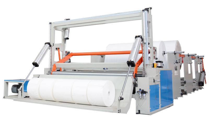 Automatic Raw Paper Jumbo Roll Slitting Machine 