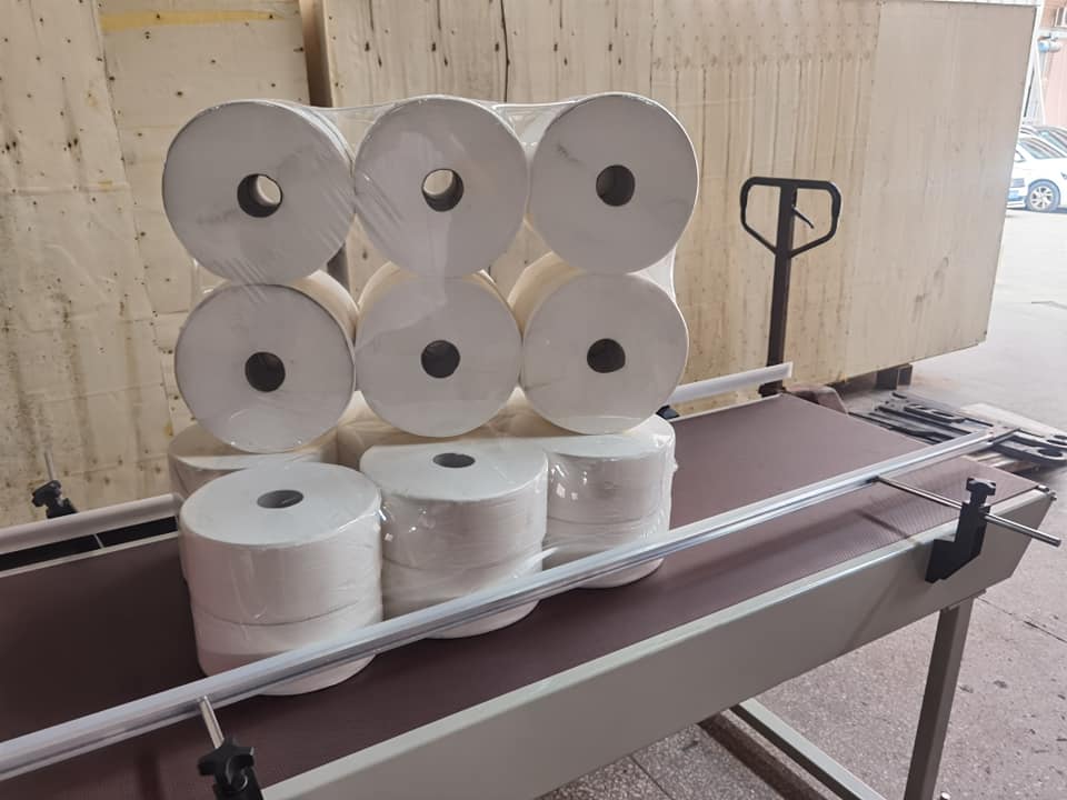  Small Bobbin Toilet Paper Roll Machine Making Line