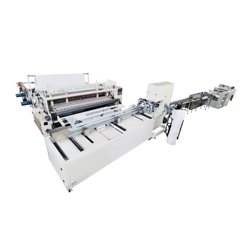  Small Bobbin Toilet Paper Roll Machine Making Line