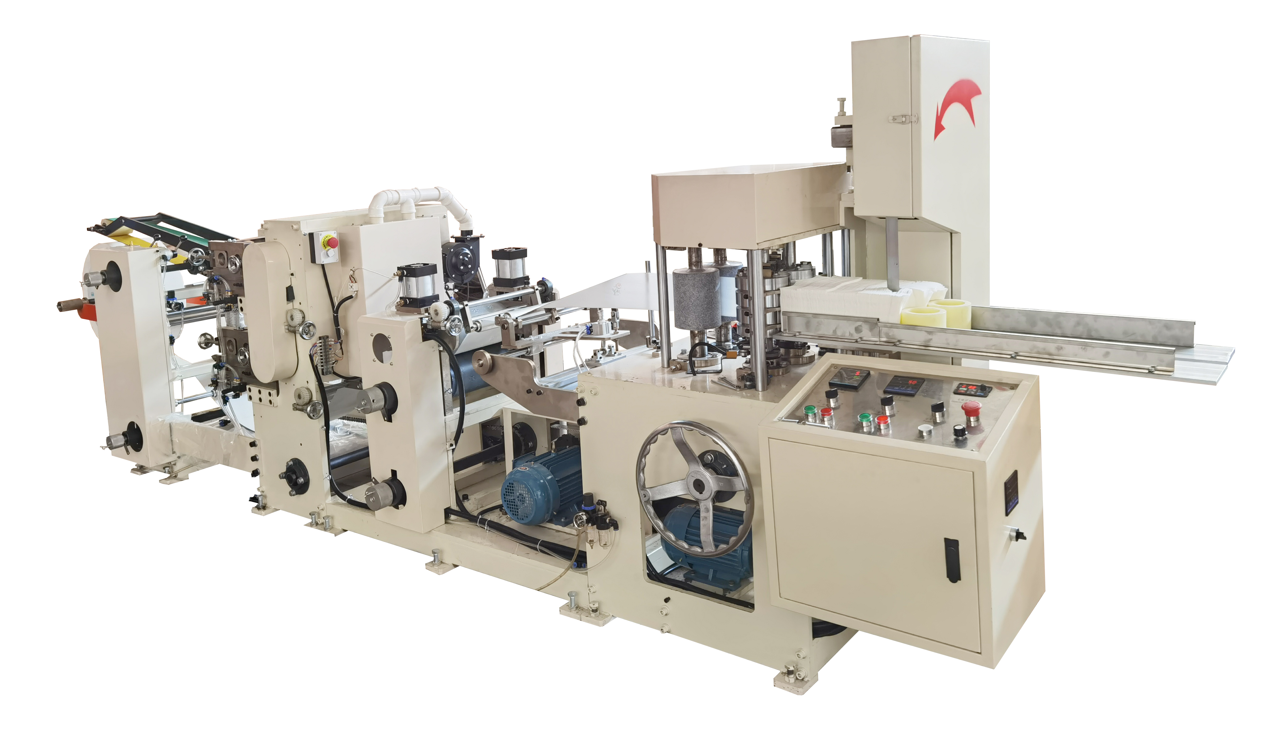 Napkin paper machine