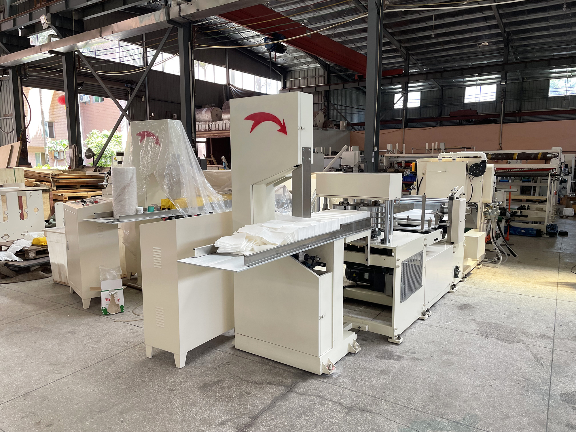 Cheap Price Customized 1/8 Fold Dental Bib Towel Napkin Paper Making Machine 