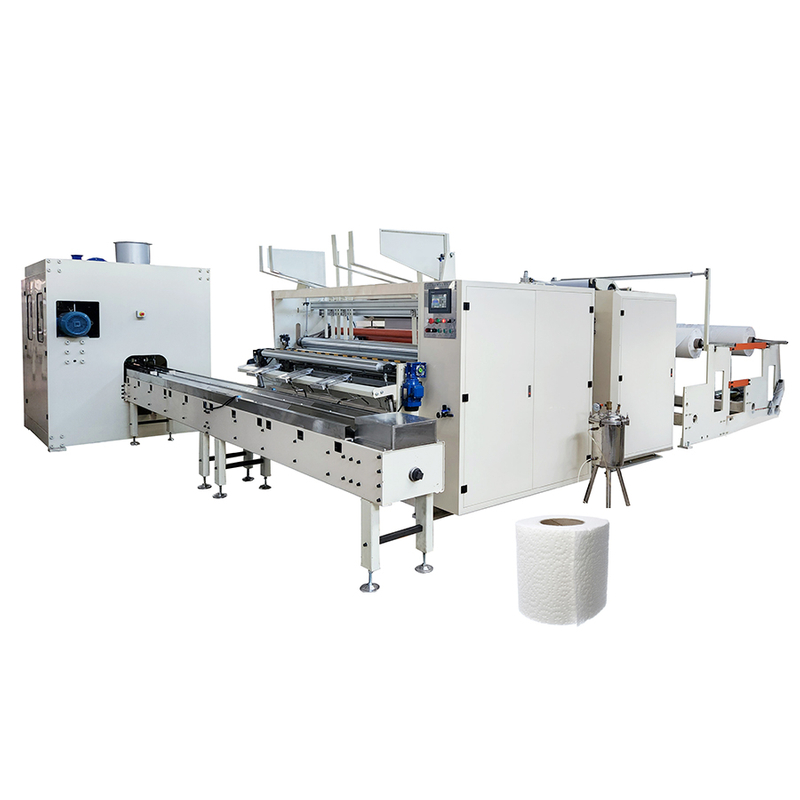 Factory Price Toilet Paper Roll Converting Machine