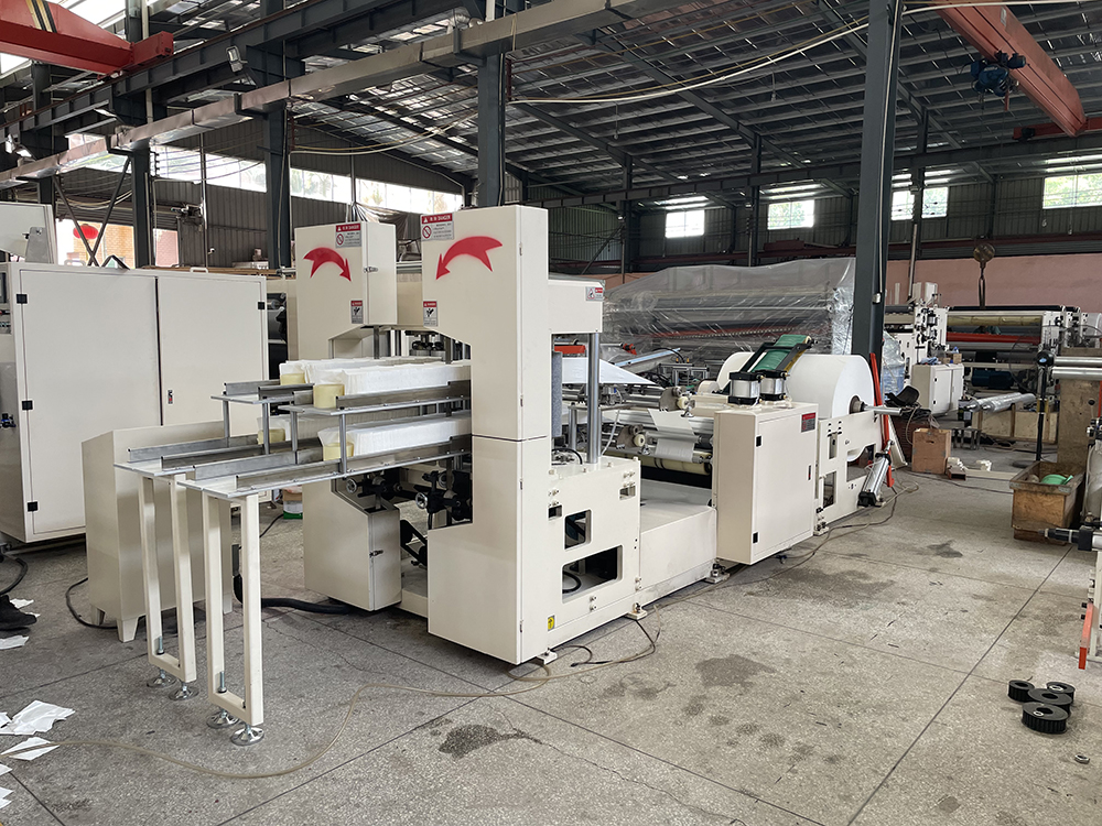 Napkin Paper Precise Customized Paper Making Machine With CE